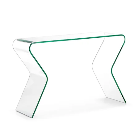 Respite Glass Console Table